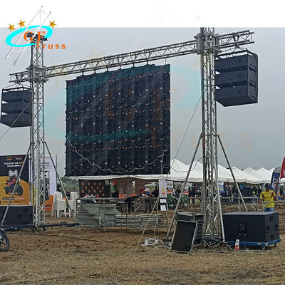 0.5m ความยาว Bolt Goal Post มัดโคมไฟสำหรับงานแต่งงาน
