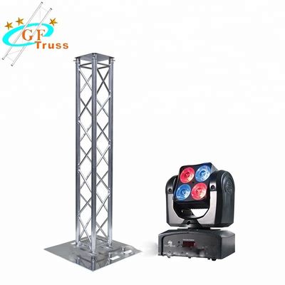 Totem DJ Lighting Truss Tower สำหรับงานอีเว้นท์งานแต่งงานในอาคาร 50 มม. Tube