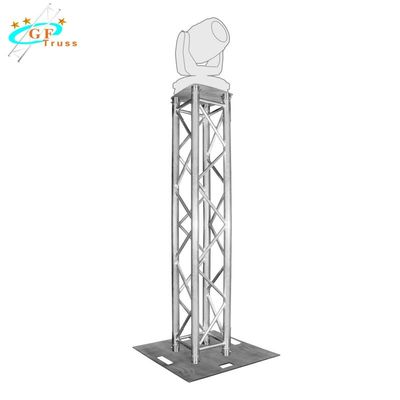 Totem DJ Lighting Truss Tower สำหรับงานอีเว้นท์งานแต่งงานในอาคาร 50 มม. Tube