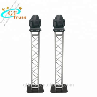 Totem DJ Lighting Truss Tower สำหรับงานอีเว้นท์งานแต่งงานในอาคาร 50 มม. Tube
