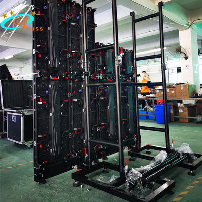 0.64M 0.96M หน้าจอ LED รองรับกราวด์สำหรับ Video Wall Truss Display China Aluminium Truss สำหรับจอแสดงผล LED