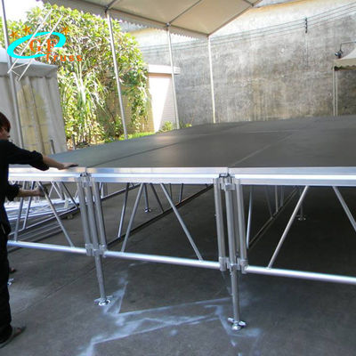 เวทีเวทีปาร์ตี้ระบบเวทีเคลื่อนที่บนเวทีอลูมิเนียมเวทีเต้นรำ