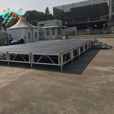 เวทีเวทีปาร์ตี้ระบบเวทีเคลื่อนที่บนเวทีอลูมิเนียมเวทีเต้นรำ