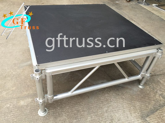 เวทีแพลตฟอร์มอลูมิเนียม GF 750kgs / M2 สำหรับคอนเสิร์ตกลางแจ้ง
