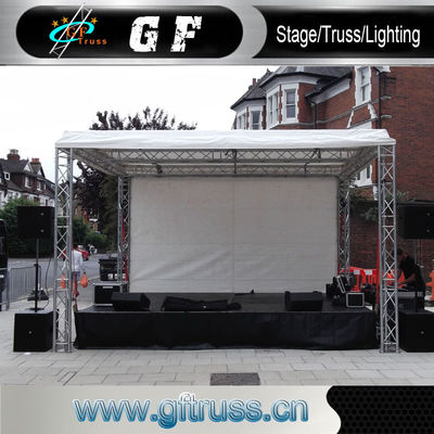 ระบบหลังคาอลูมิเนียม Truss 4m 6061-T6 สำหรับงานกลางแจ้ง