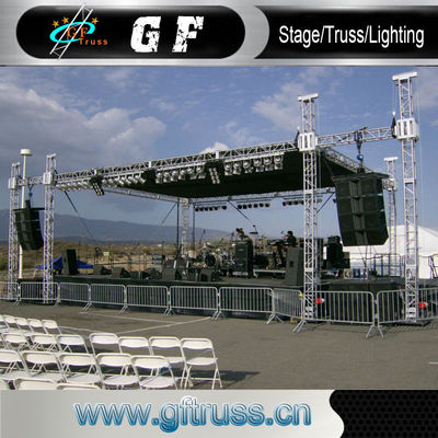 ระบบหลังคาอลูมิเนียม Truss 4m 6061-T6 สำหรับงานกลางแจ้ง