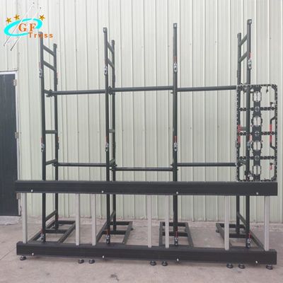 อลูมิเนียม 6061-T6 แบบพกพา Led Display Truss Ladder Shape