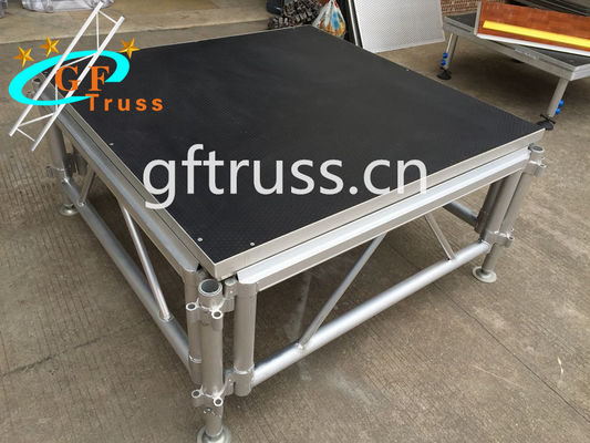 3Floors GF 1.22 * 1.22M เวทีแพลตฟอร์มอลูมิเนียมสำหรับคอนเสิร์ต