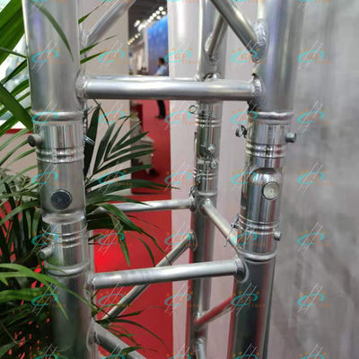 สามเหลี่ยม Alu 6061 T6 14M Span Aluminium Spigot Truss น้ำหนักเบา