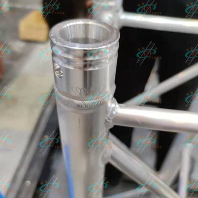 สามเหลี่ยม Alu 6061 T6 14M Span Aluminium Spigot Truss น้ำหนักเบา