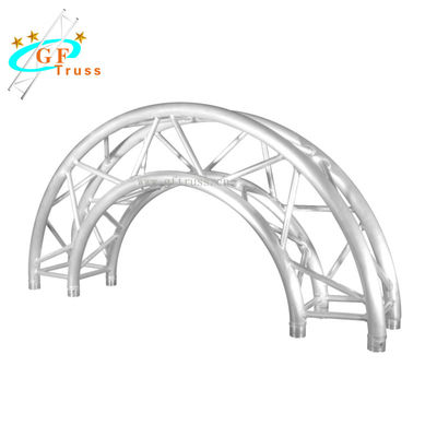 290 X 290 มม. เหตุการณ์อลูมิเนียมเวทีหลังคากลม Arch Truss