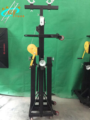 โครงนั่งร้านอลูมิเนียมน้ำหนักเบาสูง 6 เมตร Telescopic Lifting Tower