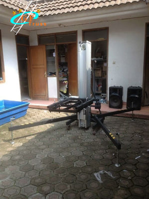 ยก 300kg Hand Crank Stand Truss ขาตั้งลำโพงสำหรับงานแต่งงาน