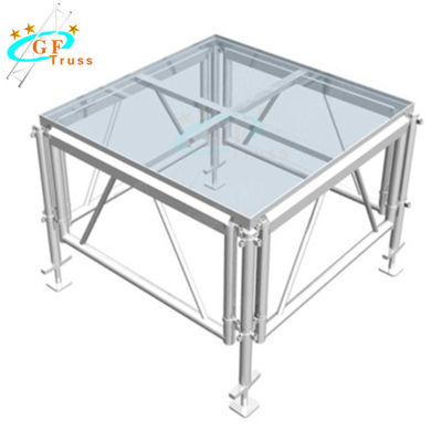 TUV กระจกนิรภัยใส Stage Max Load 750kg/Sqm